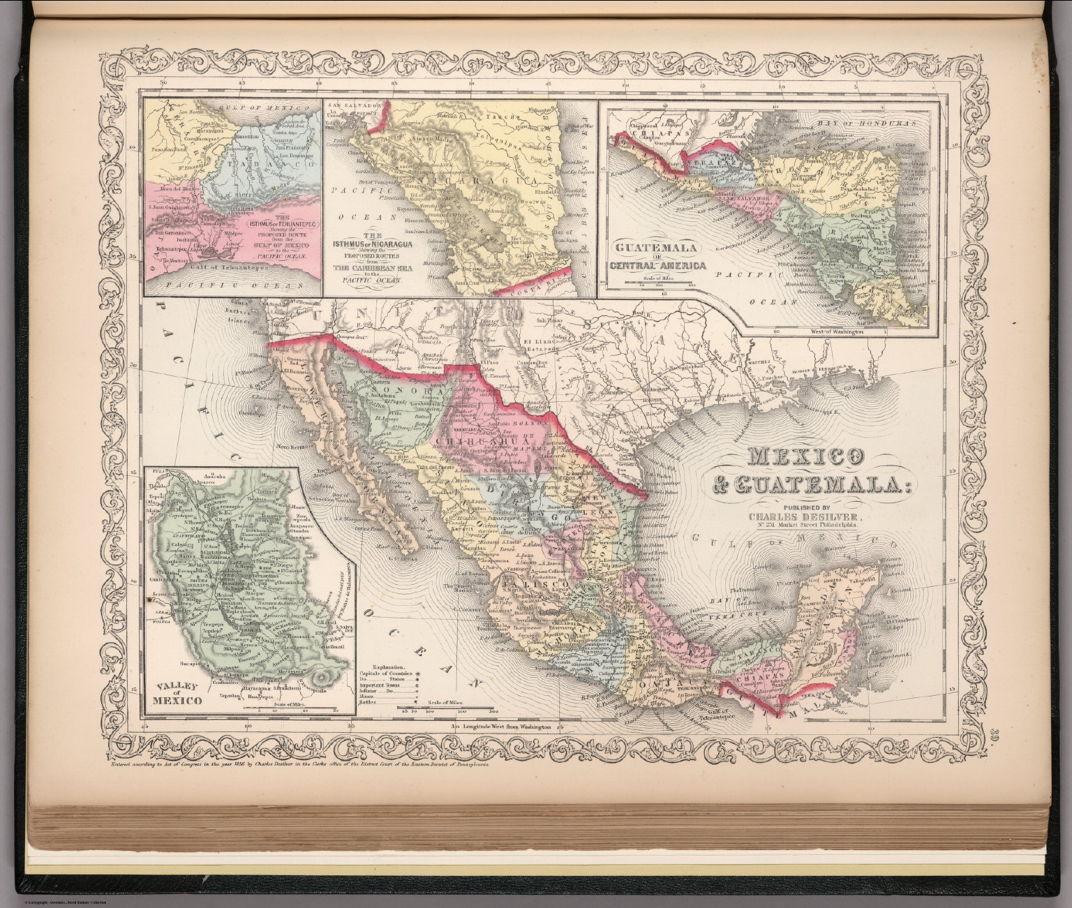 Mexico and Guatemala - David Rumsey Historical Map Collection