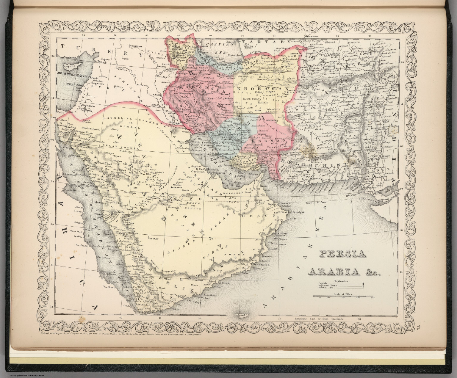 Persia, Arabia - David Rumsey Historical Map Collection