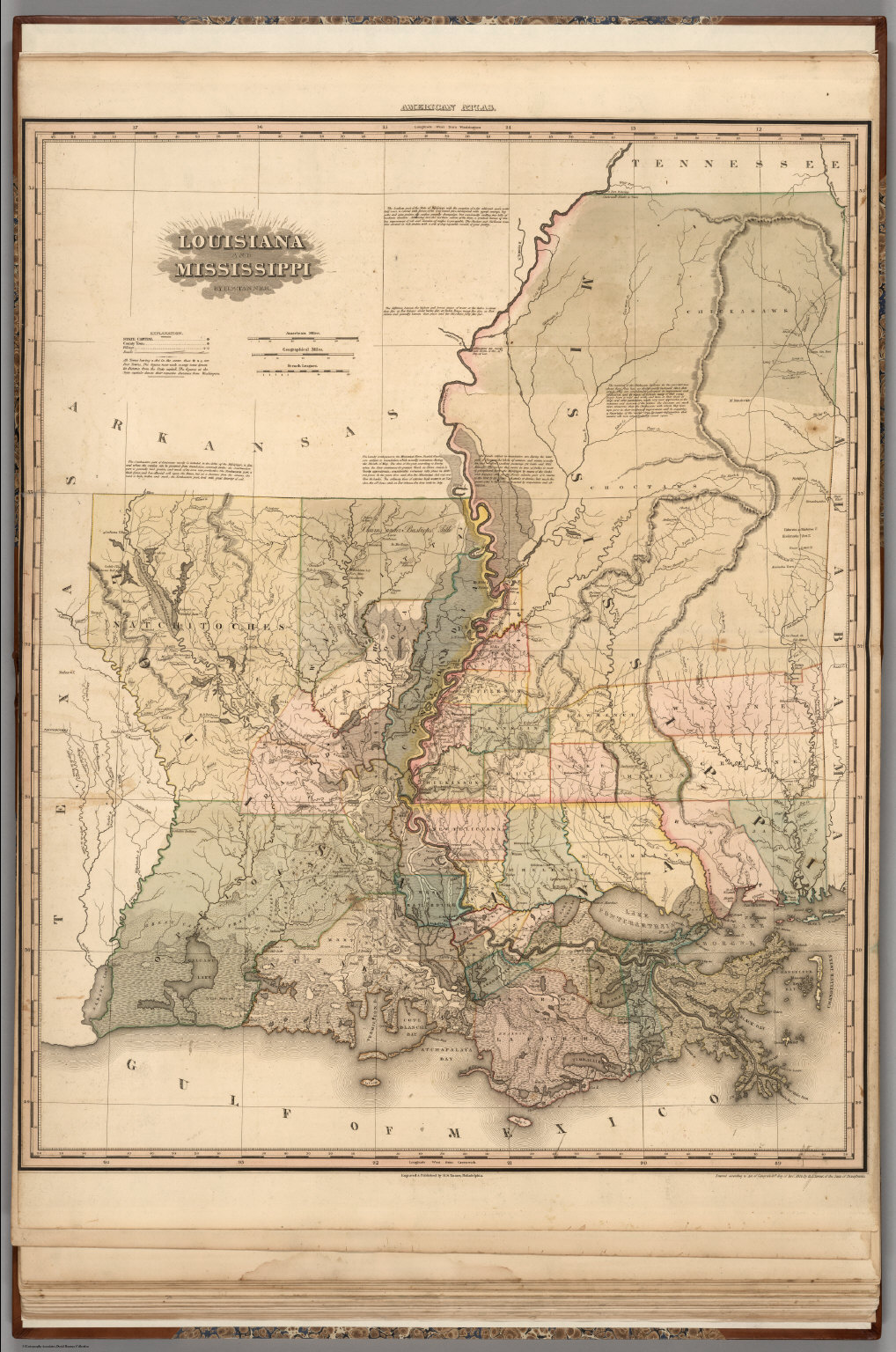 Louisiana and Mississippi. - David Rumsey Historical Map Collection