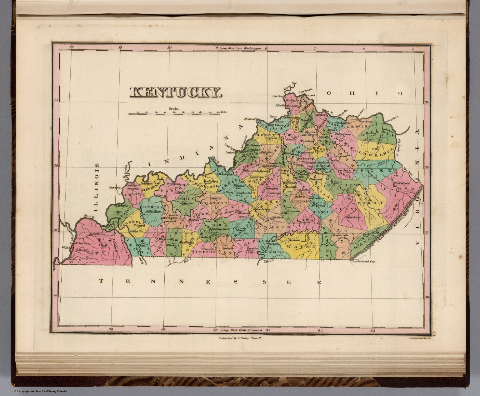 Kentucky. David Rumsey Historical Map Collection