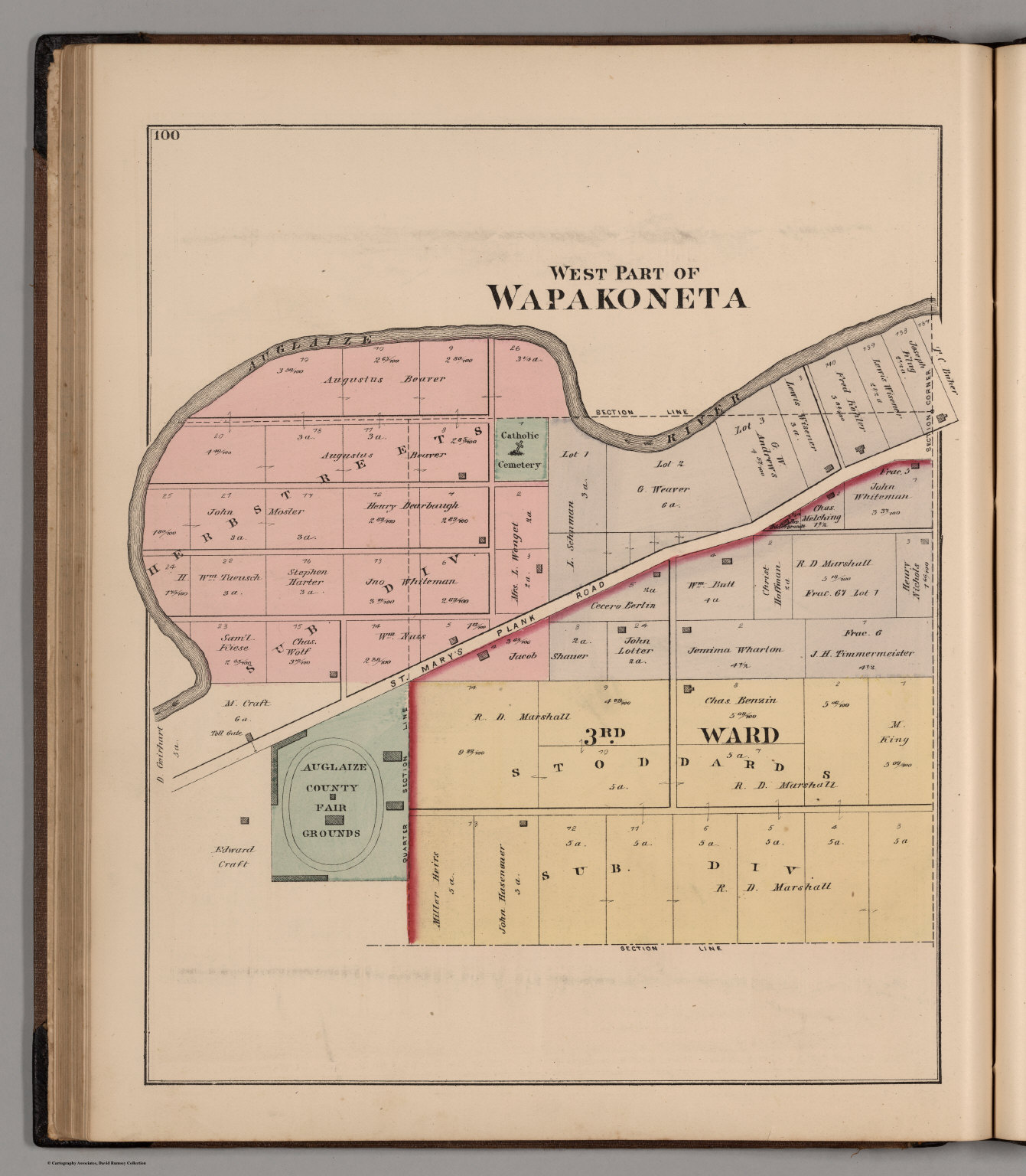 West Part of New York. David Rumsey Historical Map Collection
