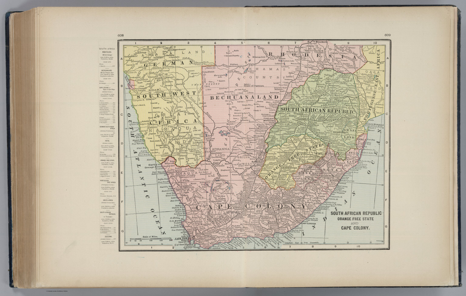 South African Republic, Orange Free State, and Cape Colony. - David ...