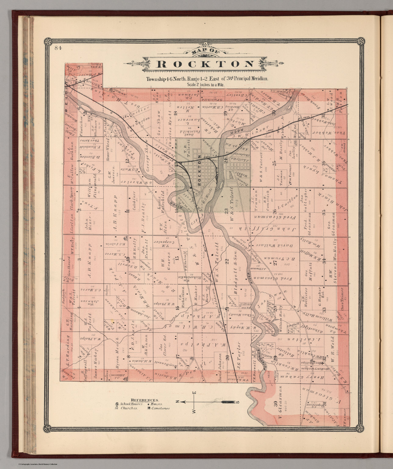 Rockton Township, Winnebago, Illinois. - David Rumsey Historical Map ...