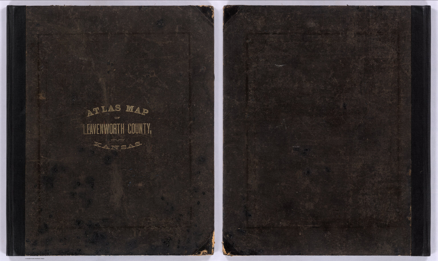Covers Atlas Map Of Leavenworth County Kansas. David Rumsey