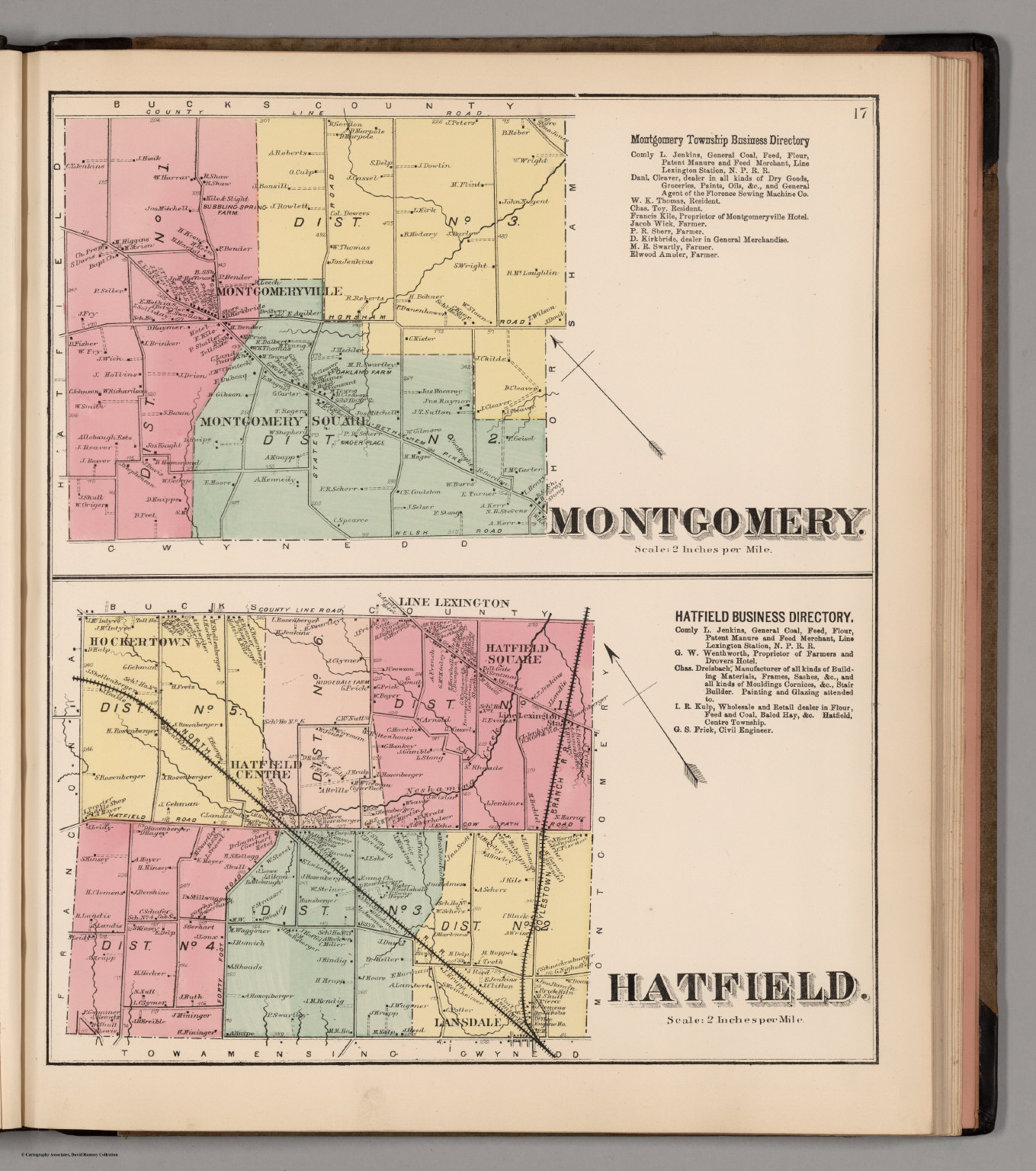 Montogmery and Hatfield, Montgomery County, Pennsylvania. David