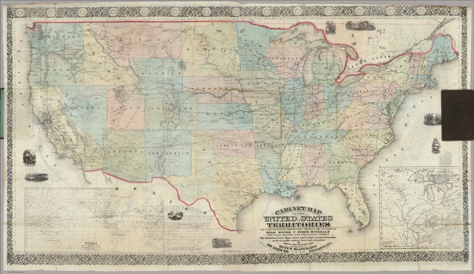 Composite: Map Of The United States And Territories - David Rumsey ...