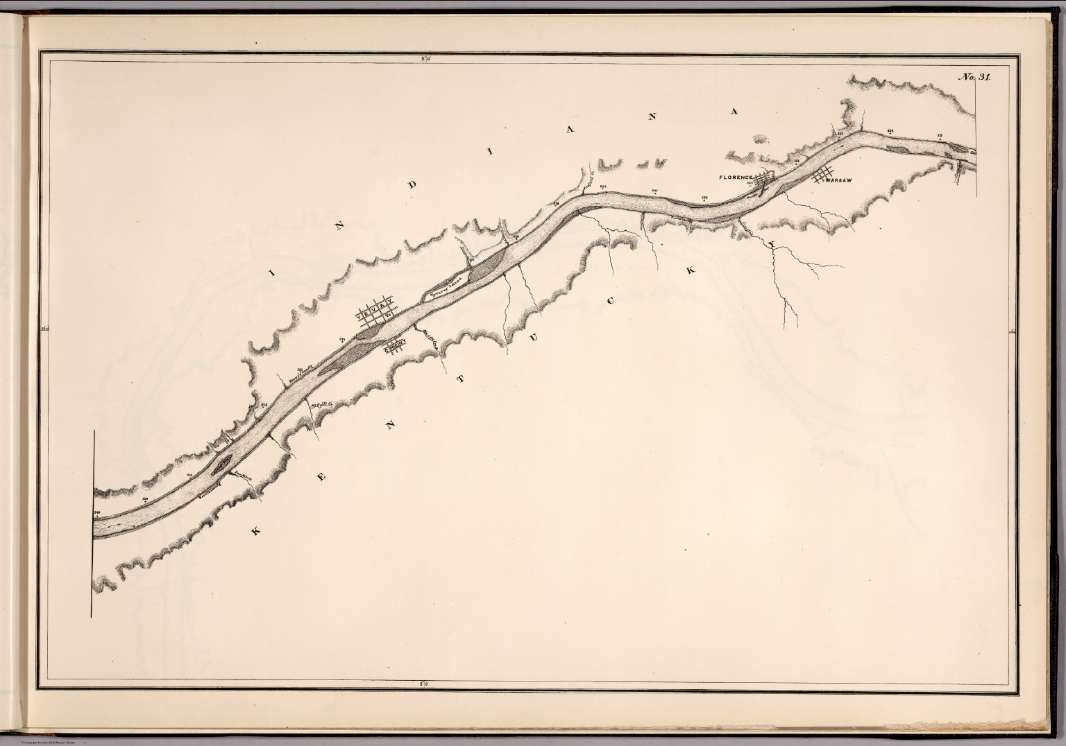 No. 31: Map Of The Ohio River - David Rumsey Historical Map Collection