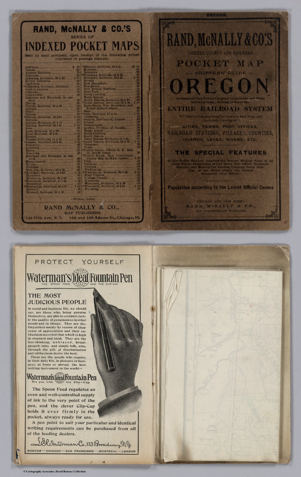 Covers Oregon David Rumsey Historical Map Collection