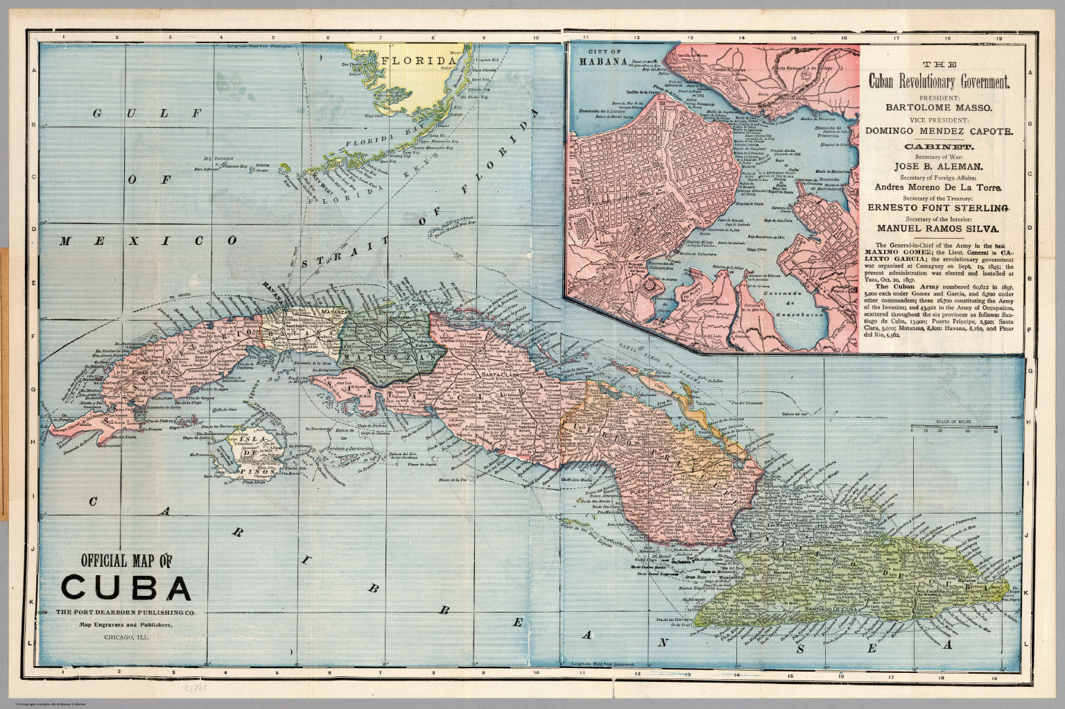 Map Of Cuba - David Rumsey Historical Map Collection