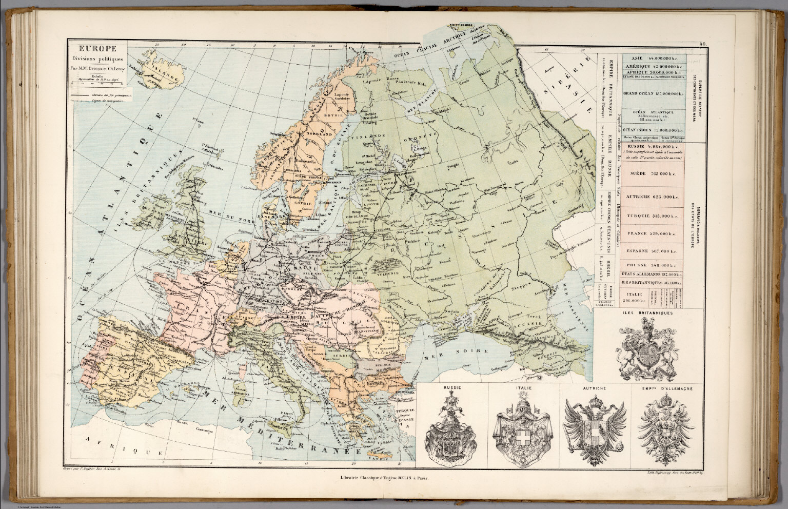 Europe divisions politiques - David Rumsey Historical Map Collection