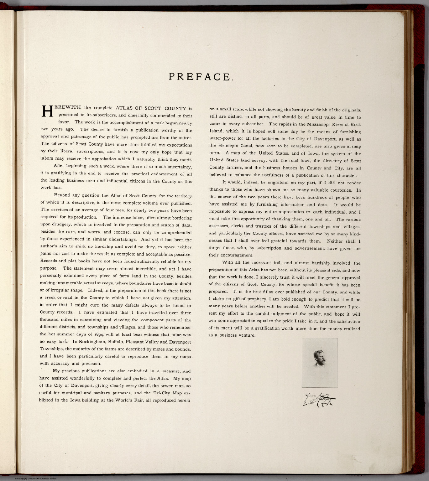 Text: Preface. - David Rumsey Historical Map Collection