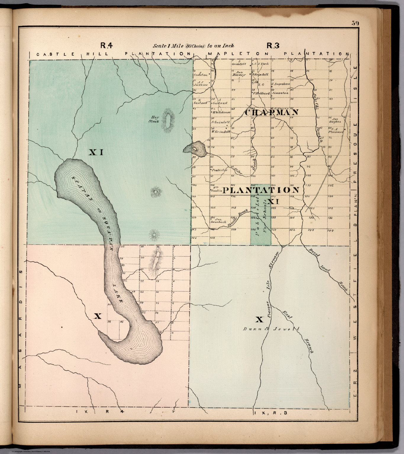 R. 4 XI X. R. 3 Chapman Plantation XI X, Aroostook County, Maine