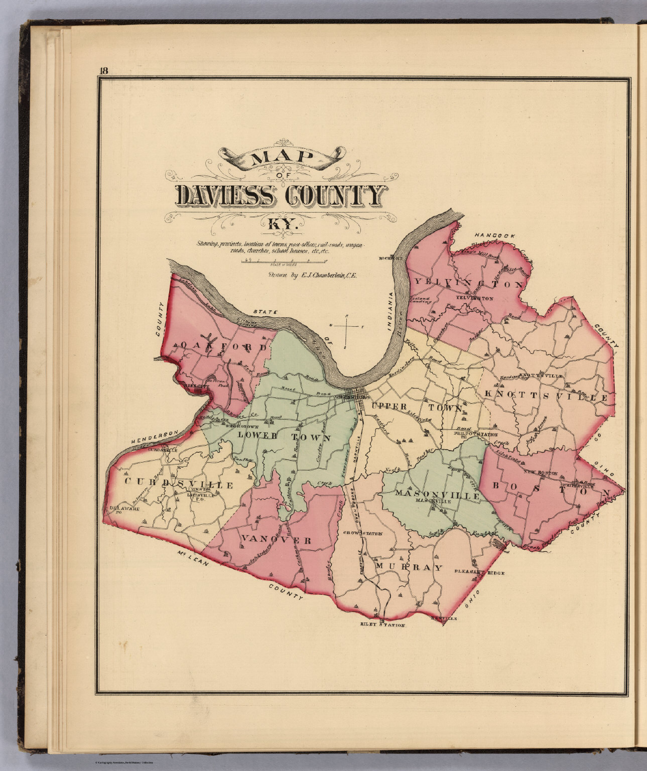 Daviess County, Kentucky. David Rumsey Historical Map Collection