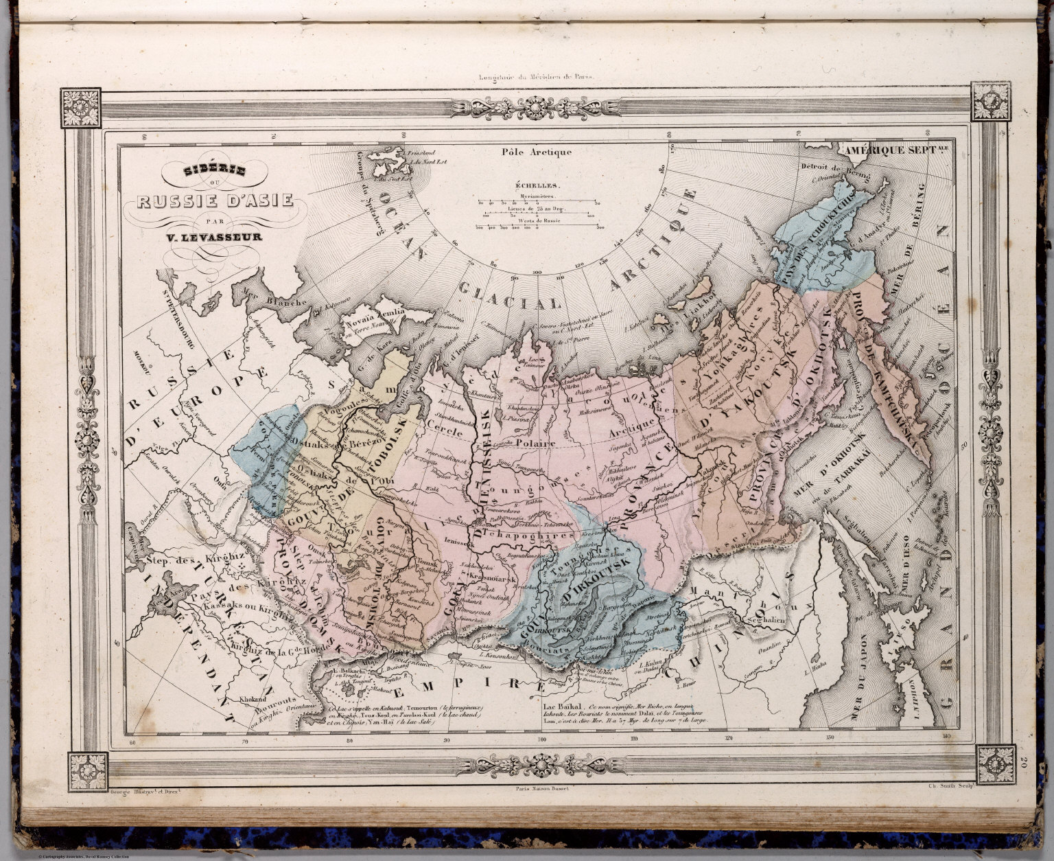 Siberie ou Russie D'Asie. - David Rumsey Historical Map Collection