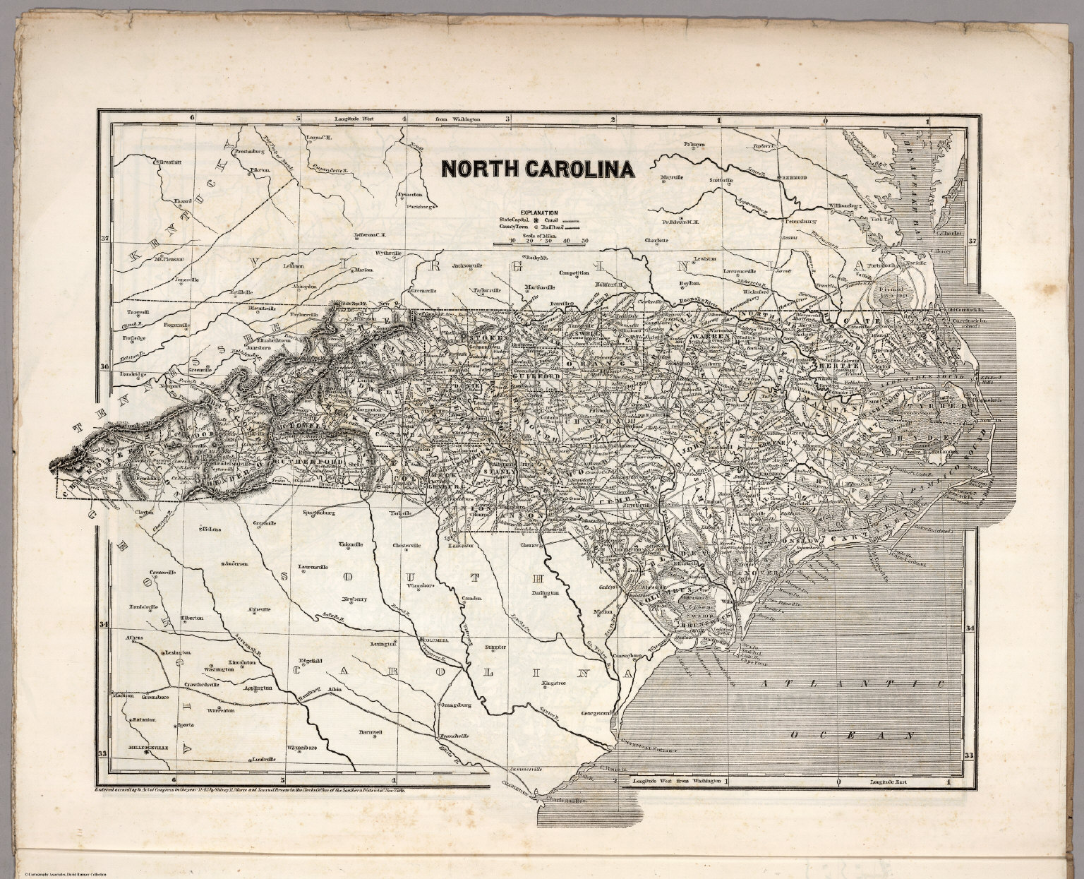 North Carolina - David Rumsey Historical Map Collection