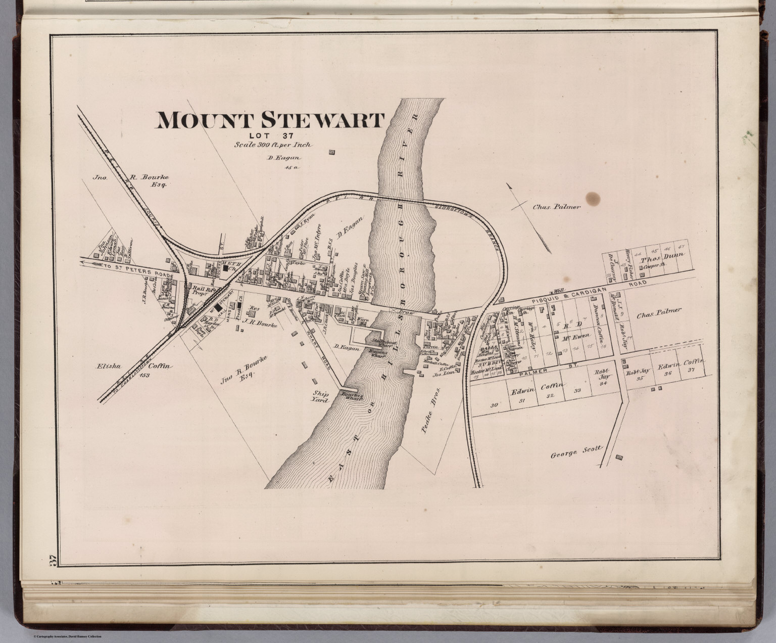 Mount Stewart, Lot 37. David Rumsey Historical Map Collection
