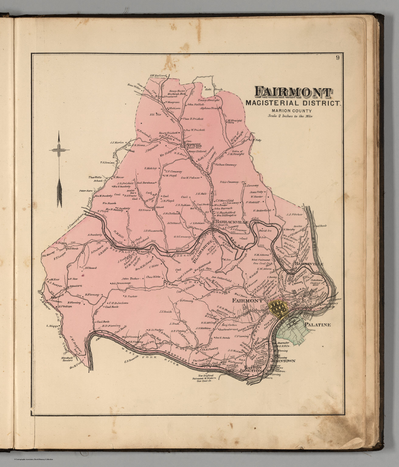 printable map of west virginia counties