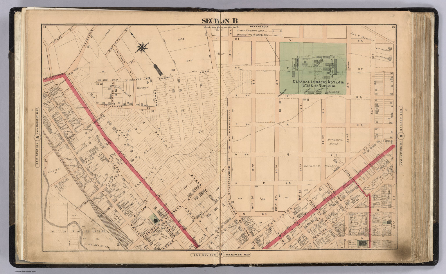 Section B. (Richmond, Va.) - David Rumsey Historical Map Collection