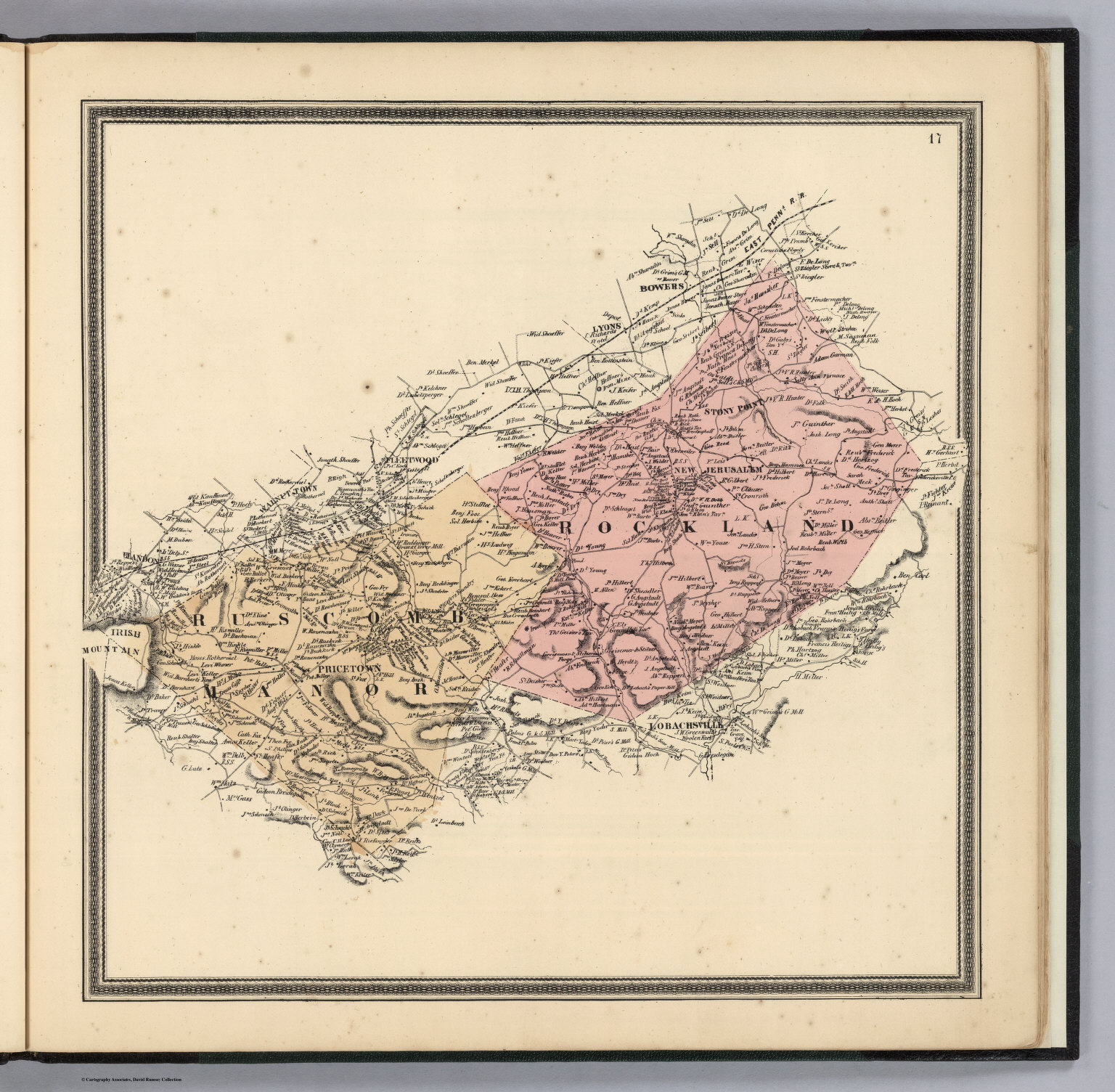 Manor, and Rockland Townships, Berks County, Pennsylvania
