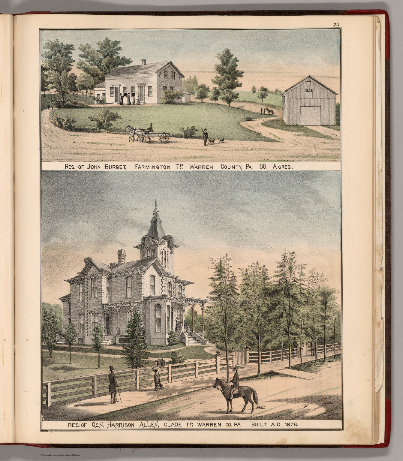 View: Residences and Businesses, Warren County, Pennsylvania. - David ...