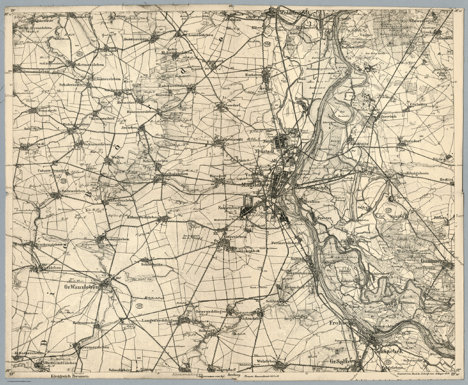 Composite: 314. Magdeburg. - David Rumsey Historical Map Collection