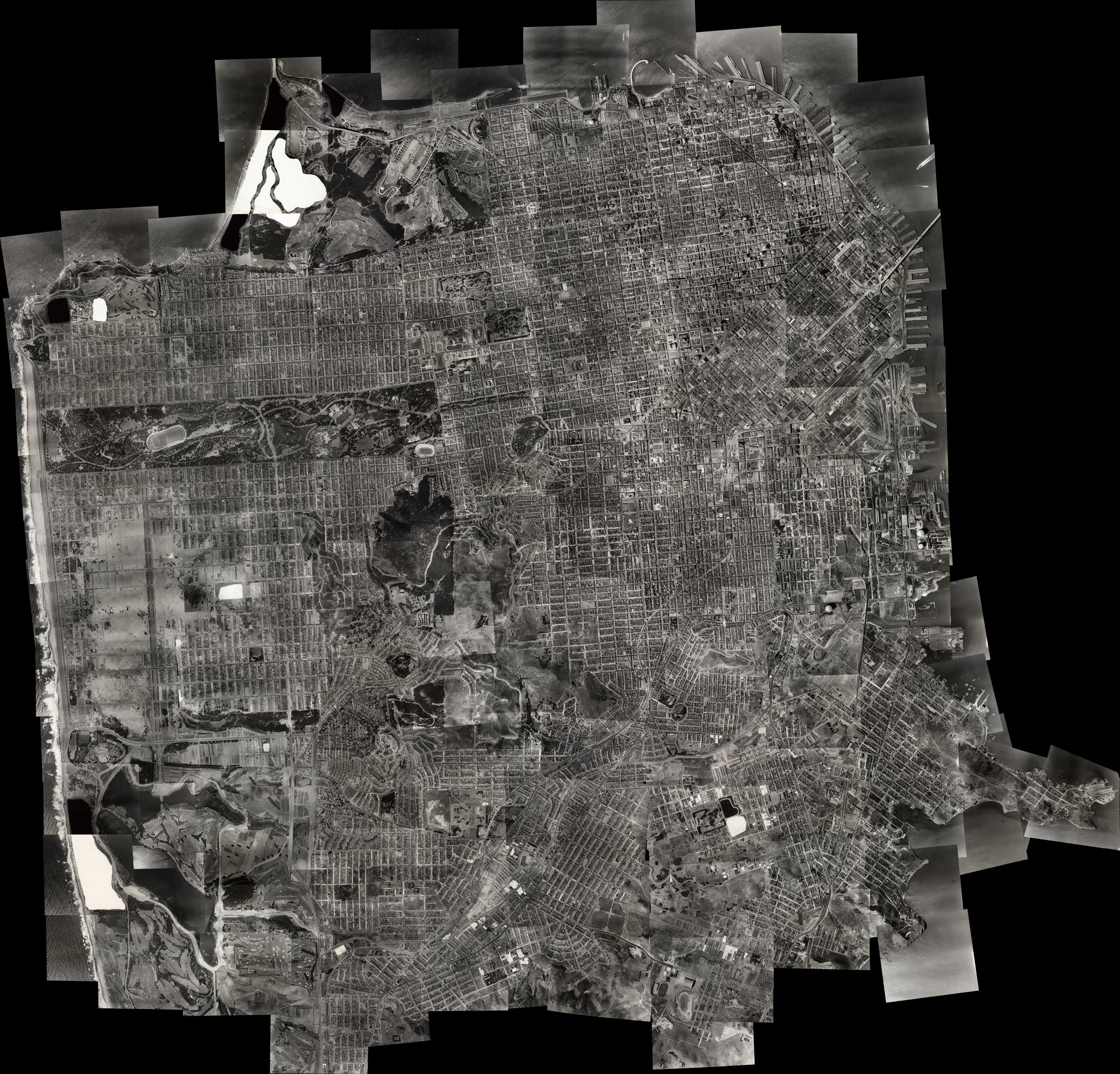 A Geomorphological Map Derived From 1957 Aerial Photo Interpretation B Download Scientific Diagram