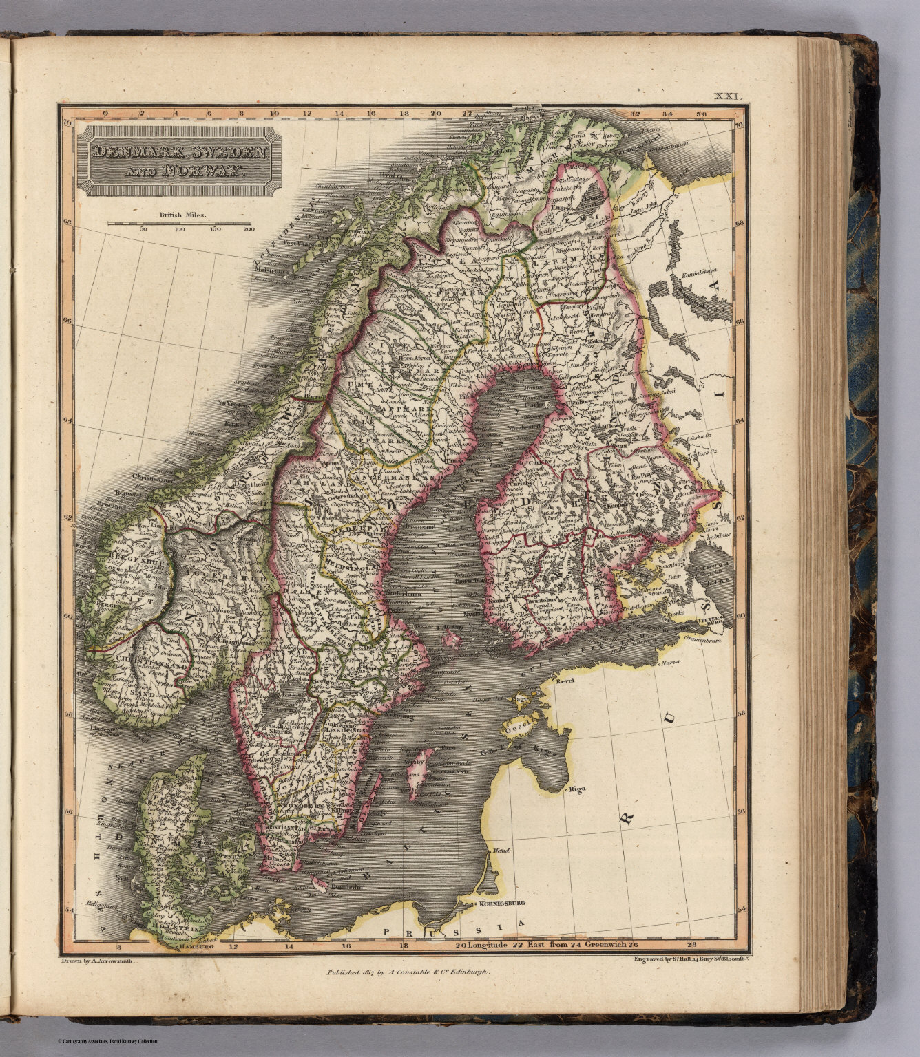 Denmark, Sweden and Norway - David Rumsey Historical Map Collection