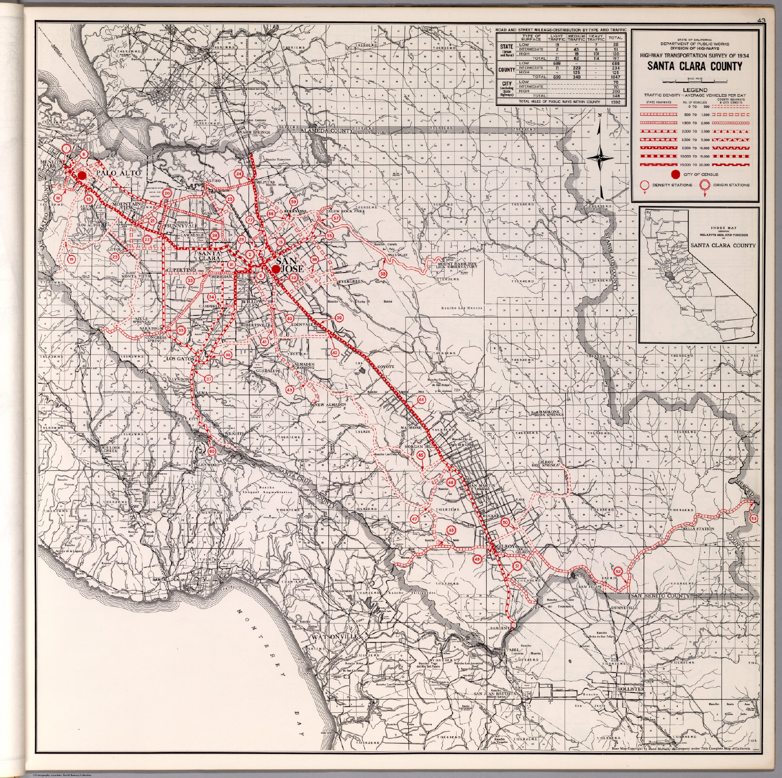 Map Of Santa Clara Santa Clara County. - David Rumsey Historical Map Collection