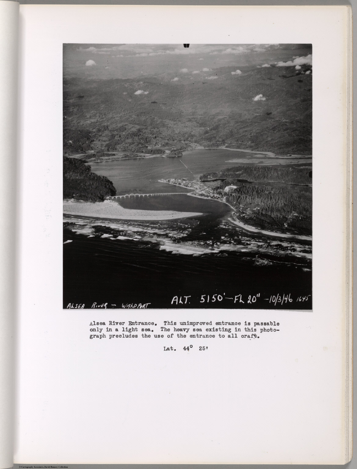 Alsea River Entrance. David Rumsey Historical Map Collection