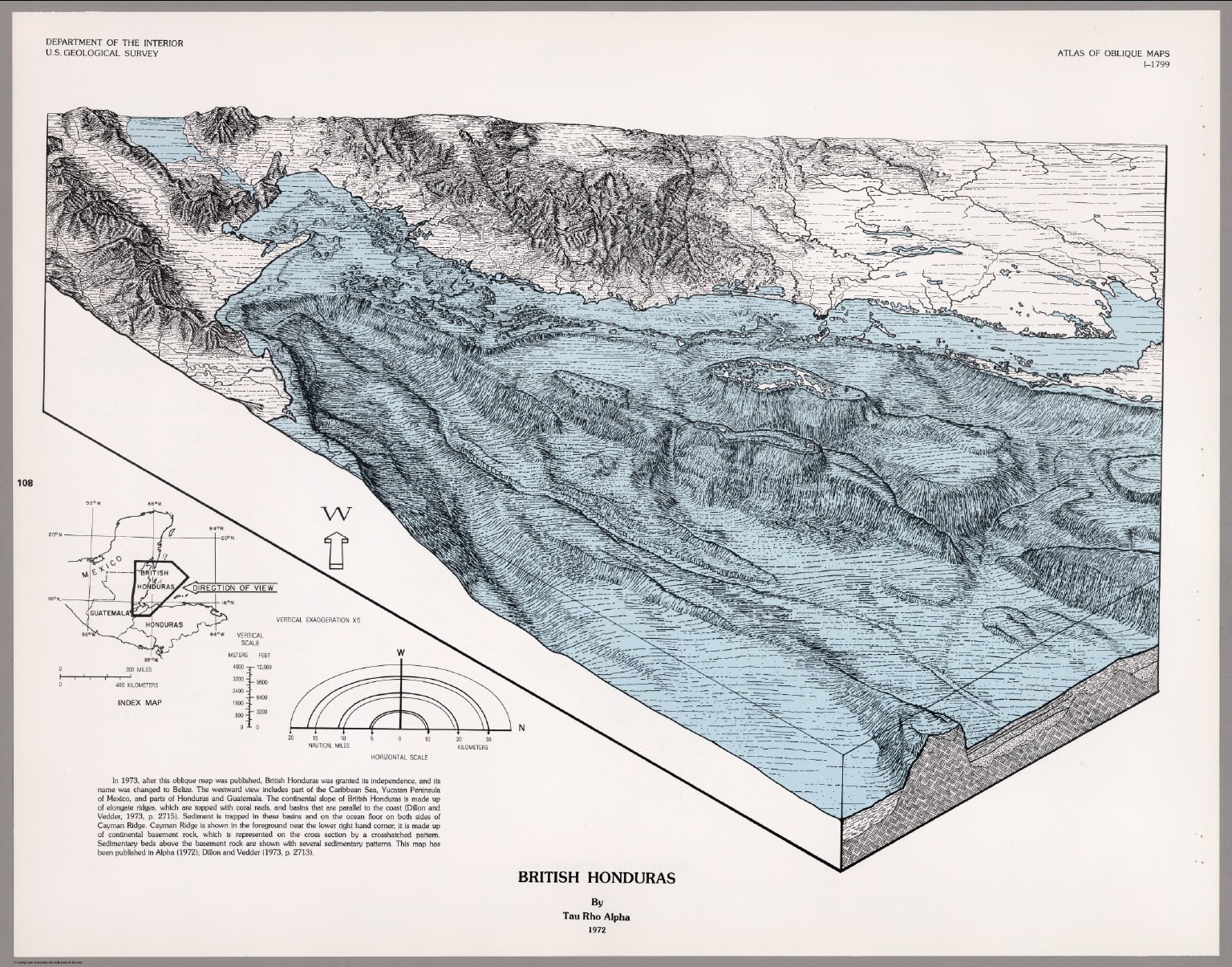 British Honduras. David Rumsey Historical Map Collection