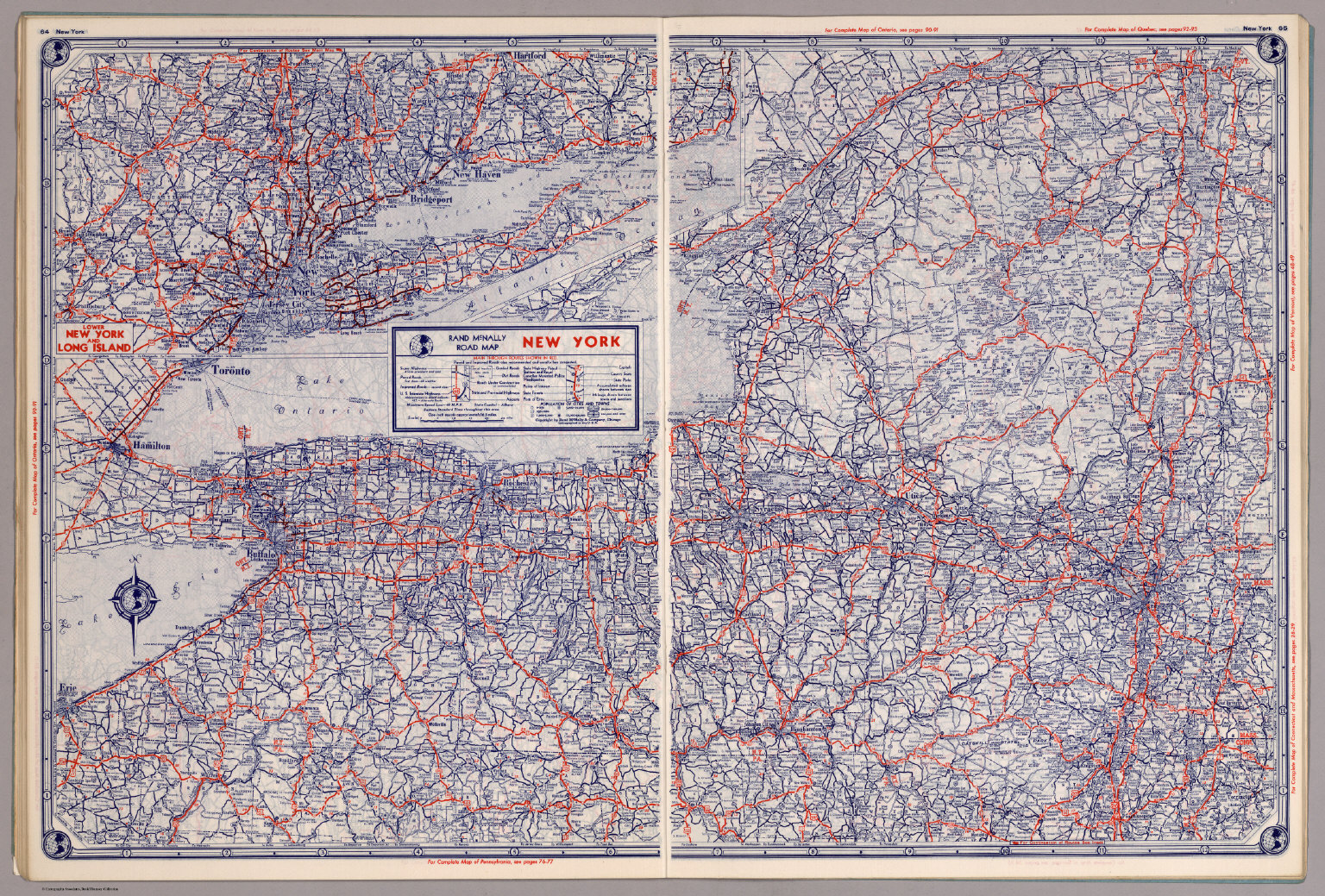 Rand McNally Road Map