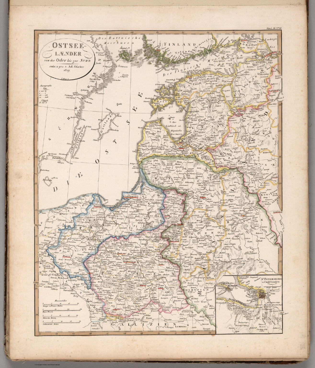 Ostseelaender - David Rumsey Historical Map Collection