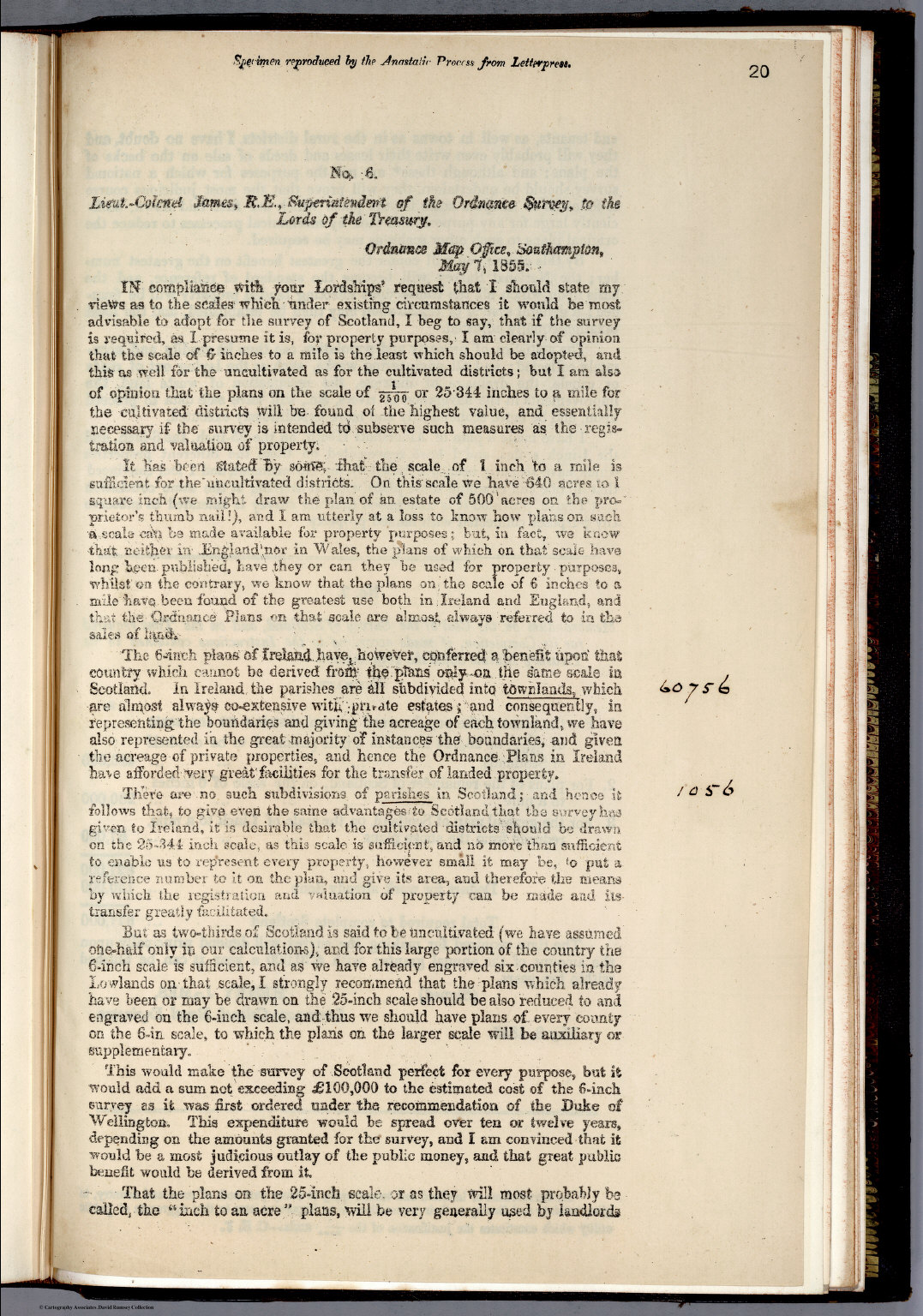 Text Page Specimen (of text) reproduced by the Anastatic Process from