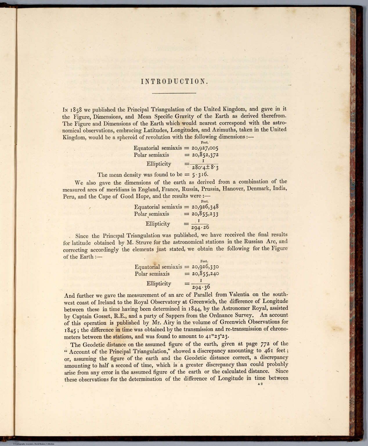 Introduction: Extension of the triangulation of the Ordnance Survey ...