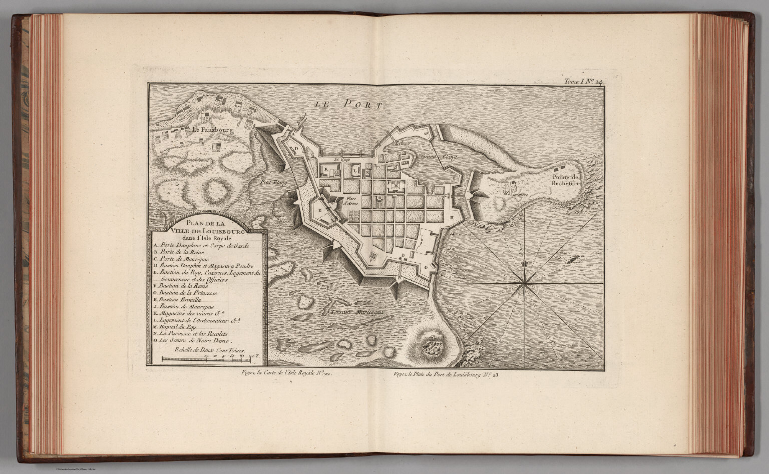 Plan de la Ville de Louisbourg, dans l'Isle Royale - David Rumsey ...