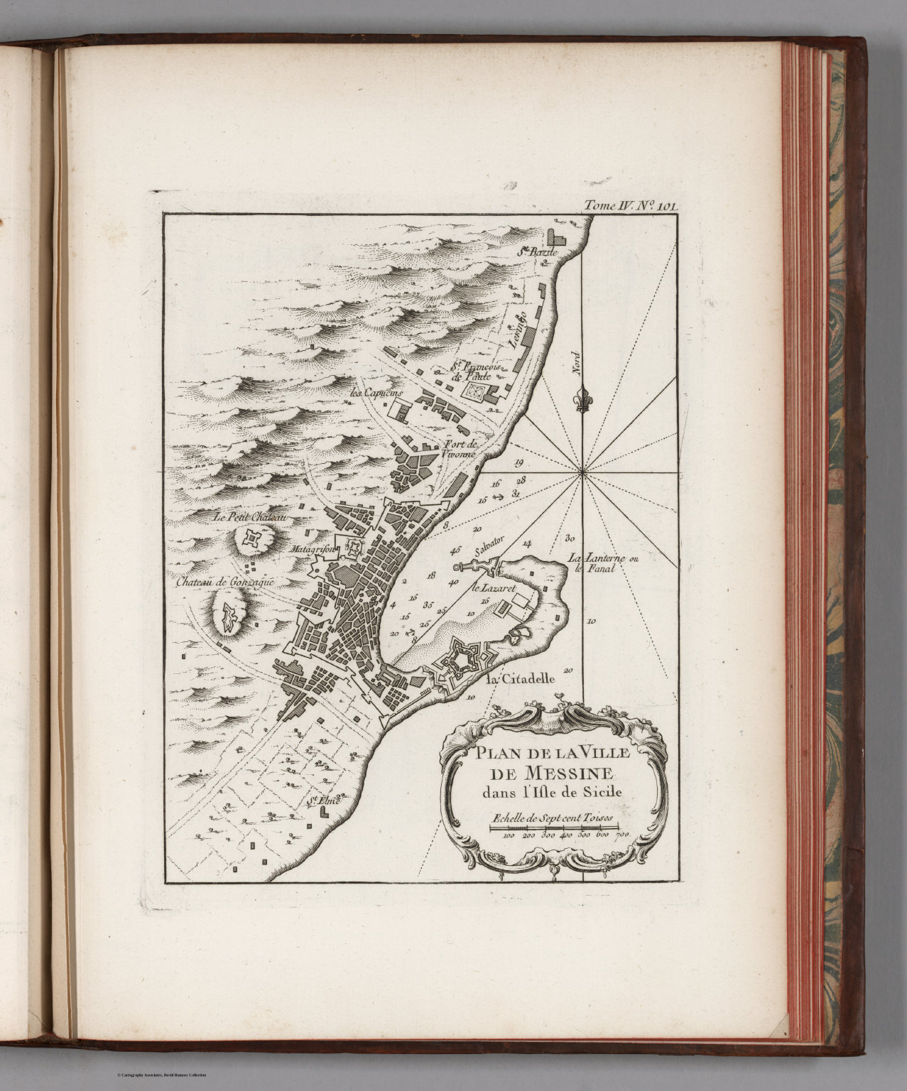 Plan de la ville de Messine dans l'isle de Sicile. - David Rumsey ...