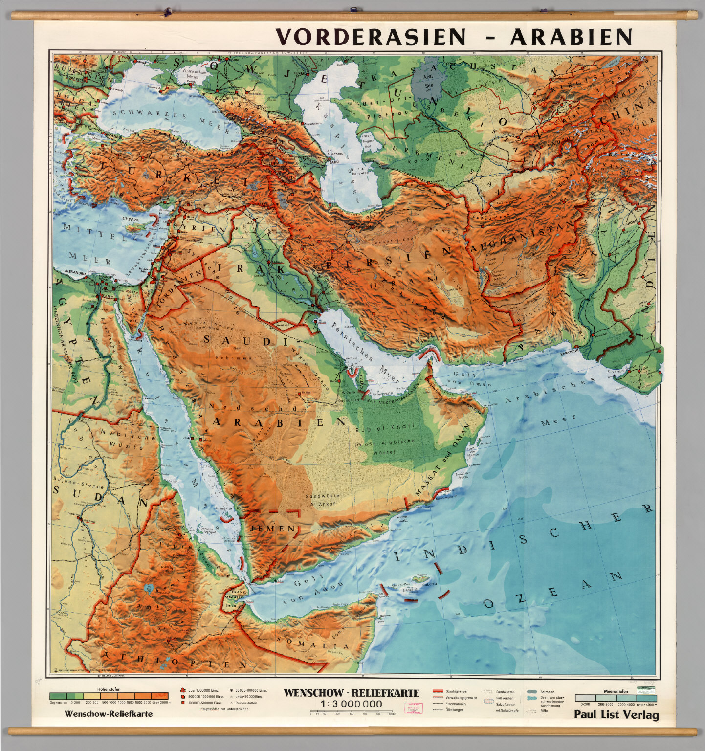 Geographical Features Of Southwest Asia And North Africa