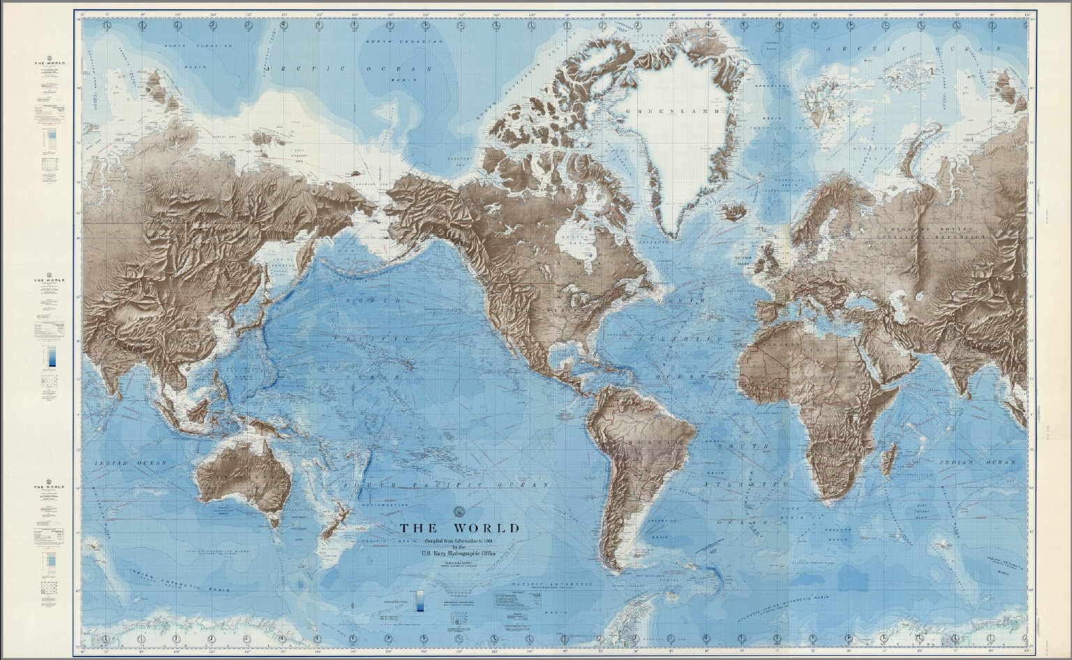 Все карта 1 океаны все. Карта 1961. Карта 1961 года.