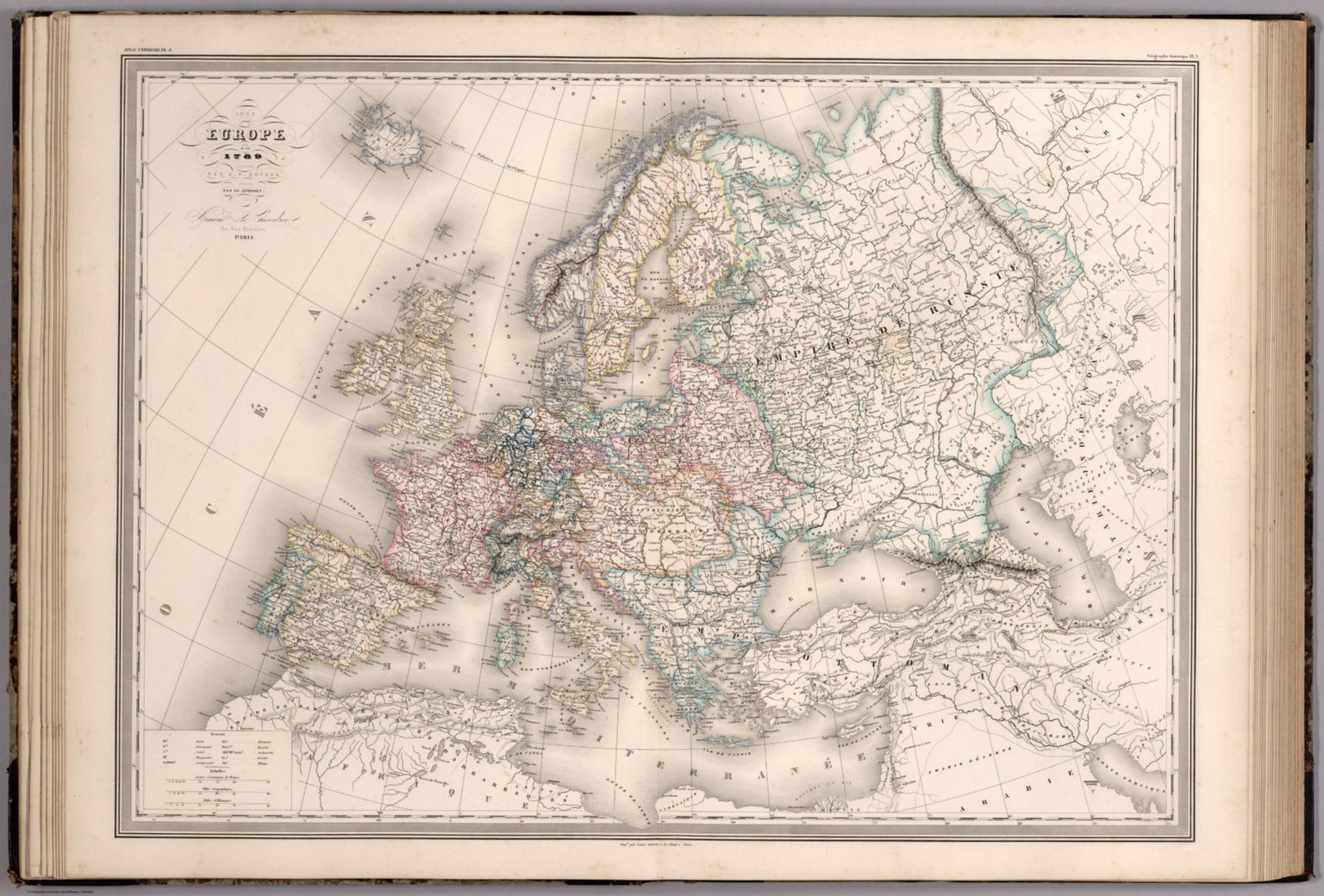 Europe en 1789. Pl. 8 - David Rumsey Historical Map Collection