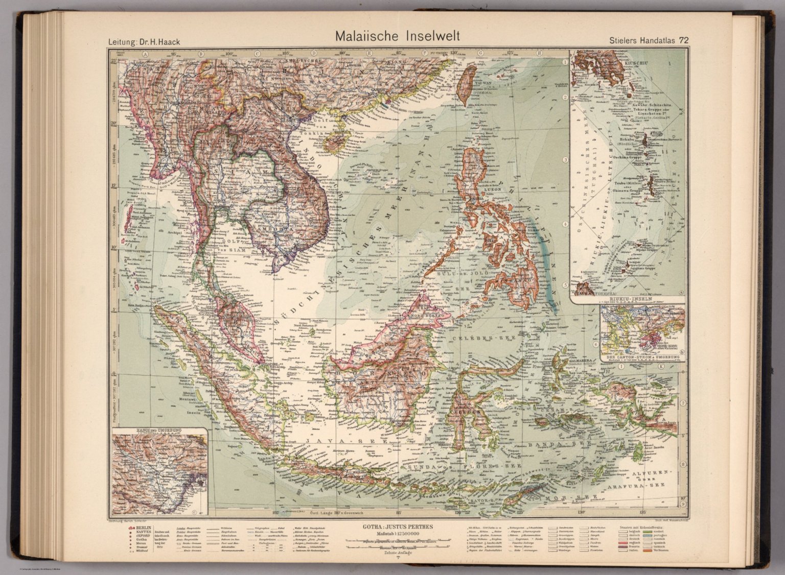 72. Malaiische Inselwelt. Malay Archipelago, Indonesia. - David Rumsey ...