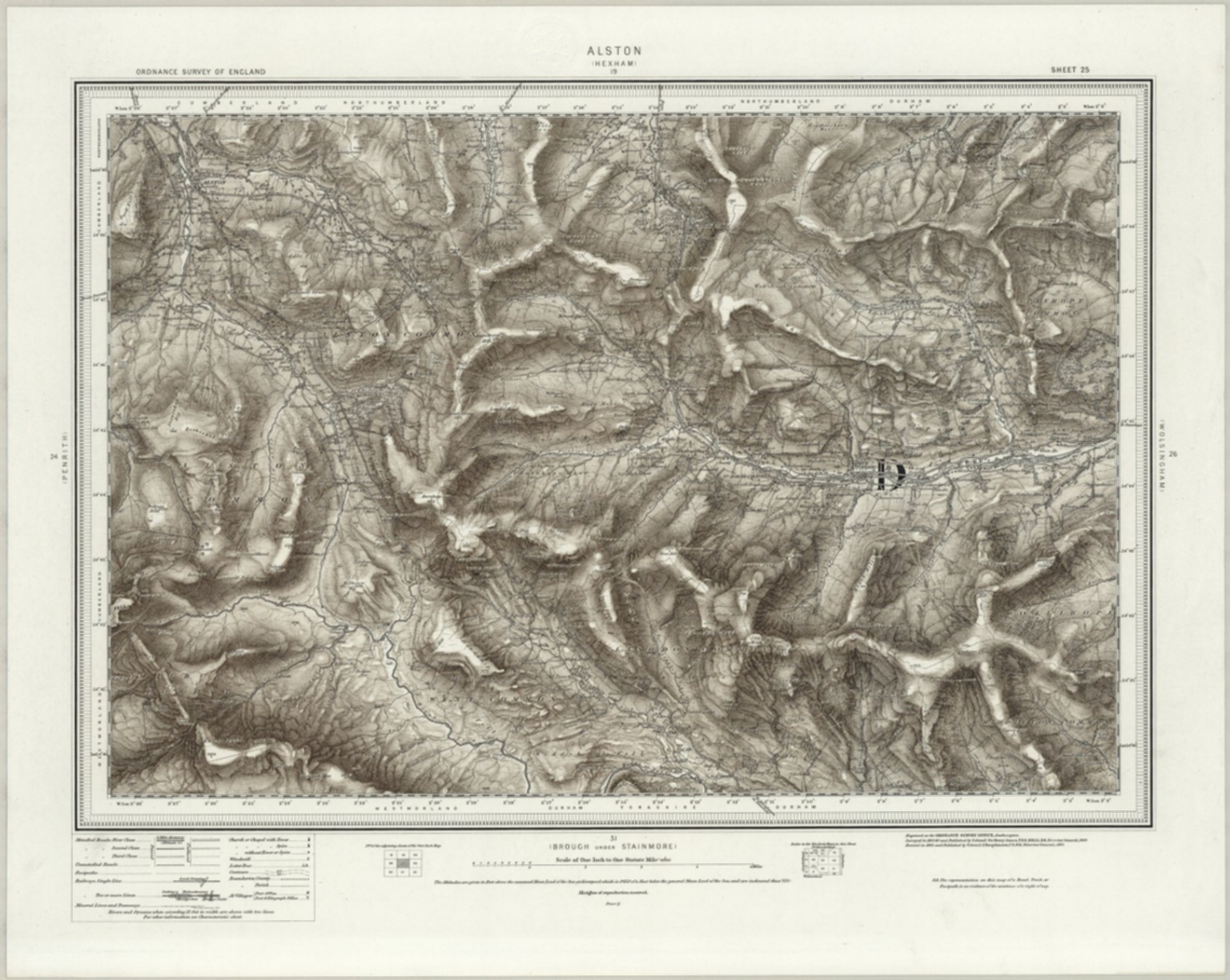 25 Alston (Hills) - David Rumsey Historical Map Collection