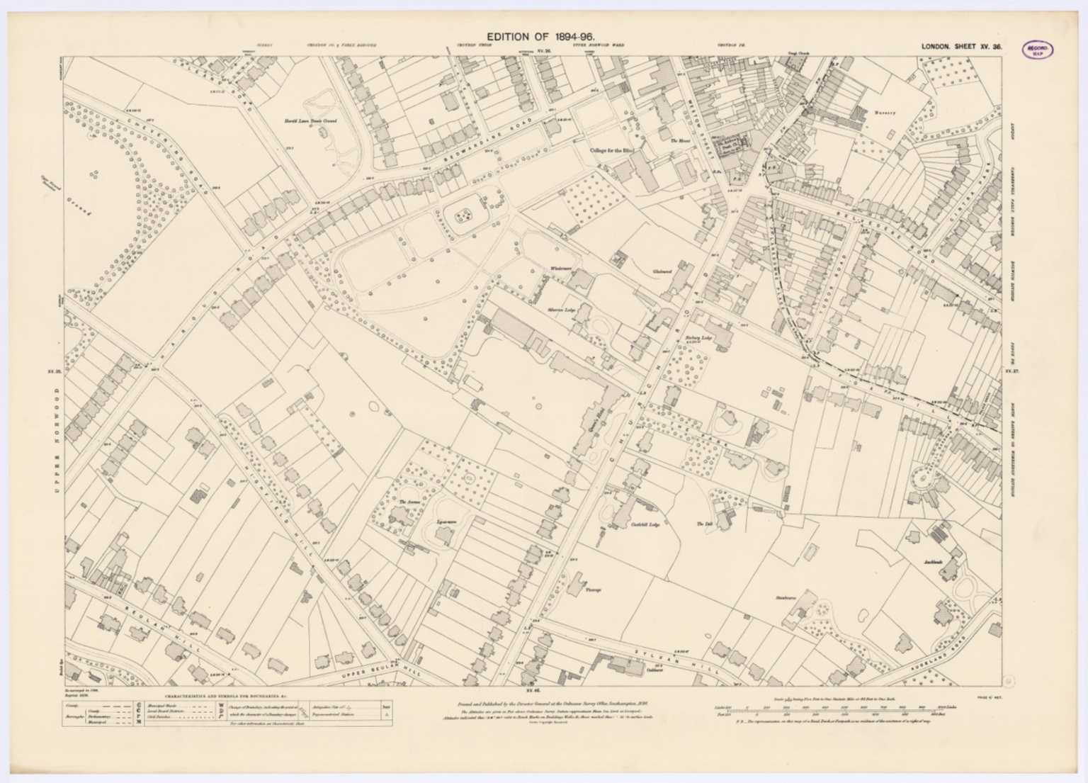 London Sheet XV.36 - David Rumsey Historical Map Collection