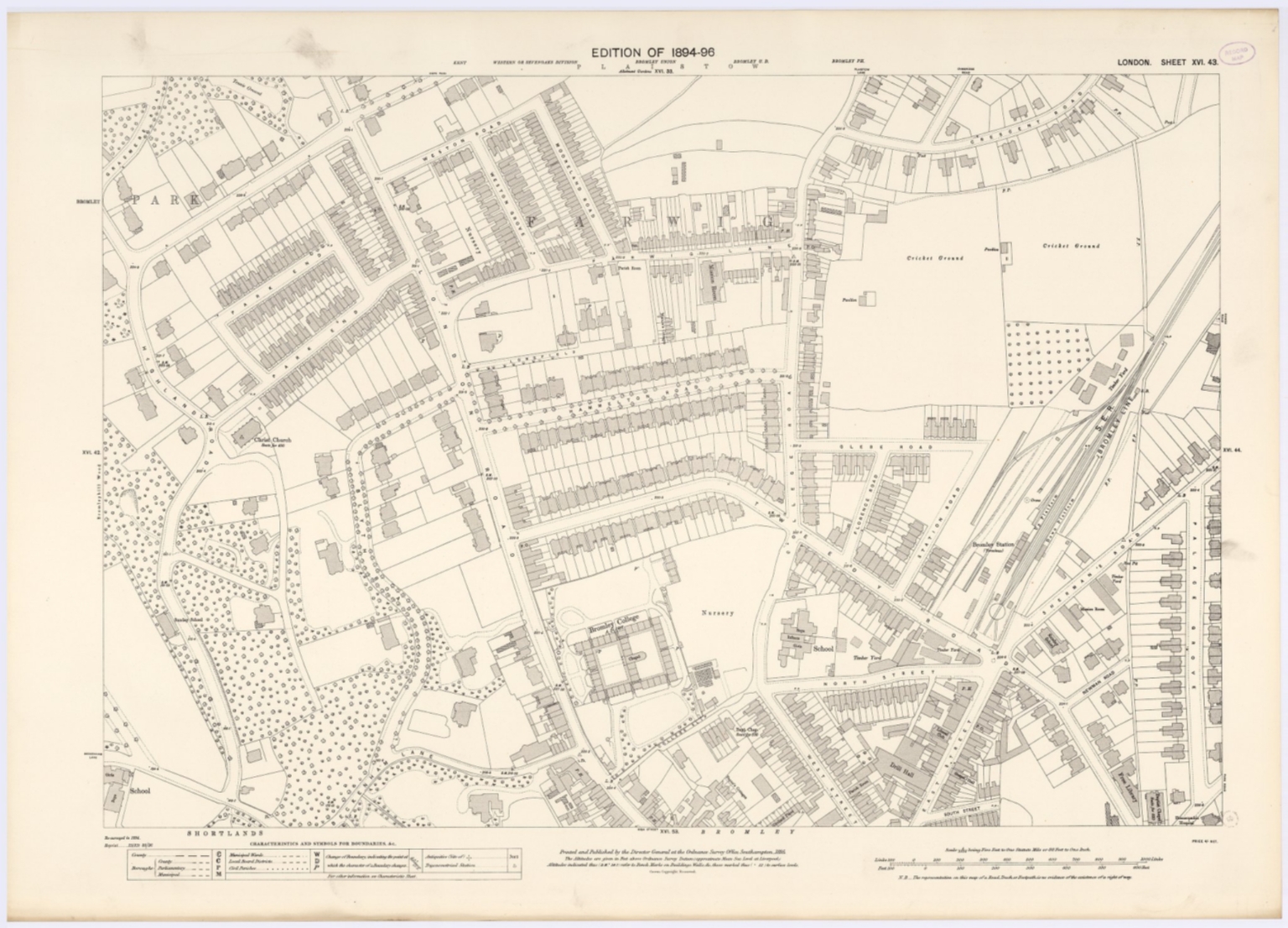 London Sheet XVI.43 - David Rumsey Historical Map Collection