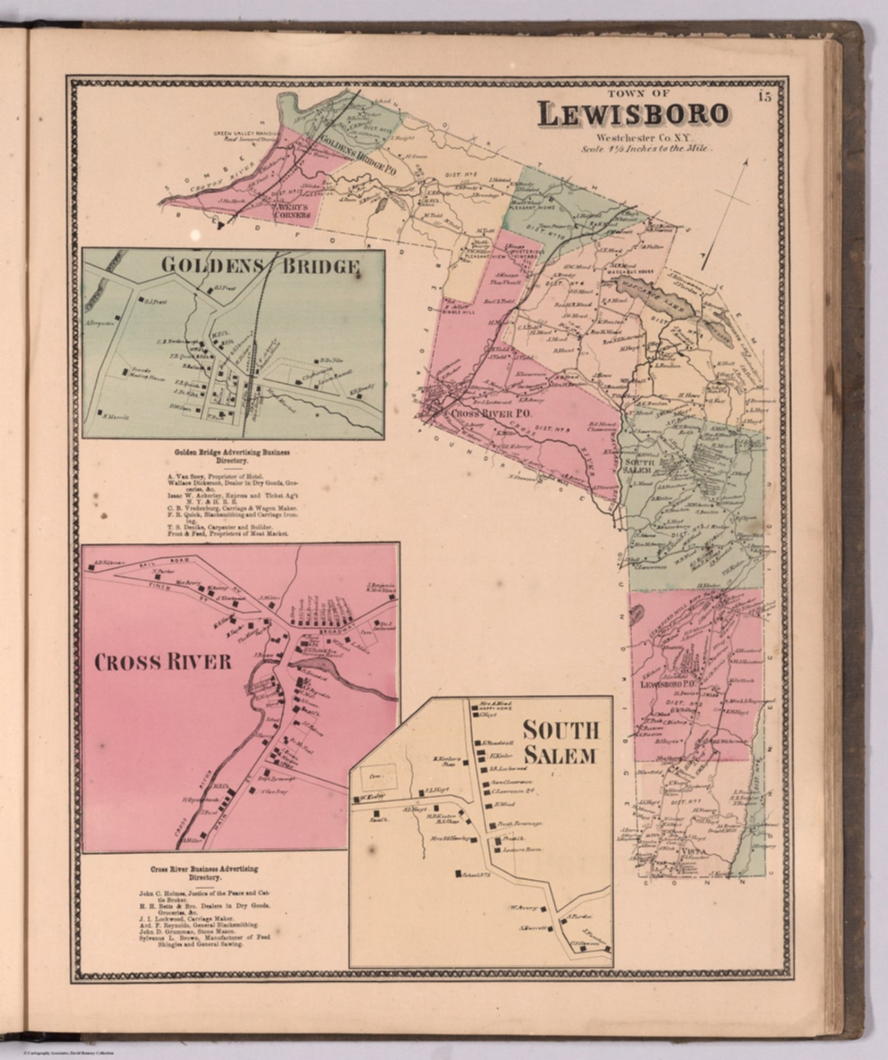 Town of Lewisboro, Westchester County, New York. (insets) Goldens