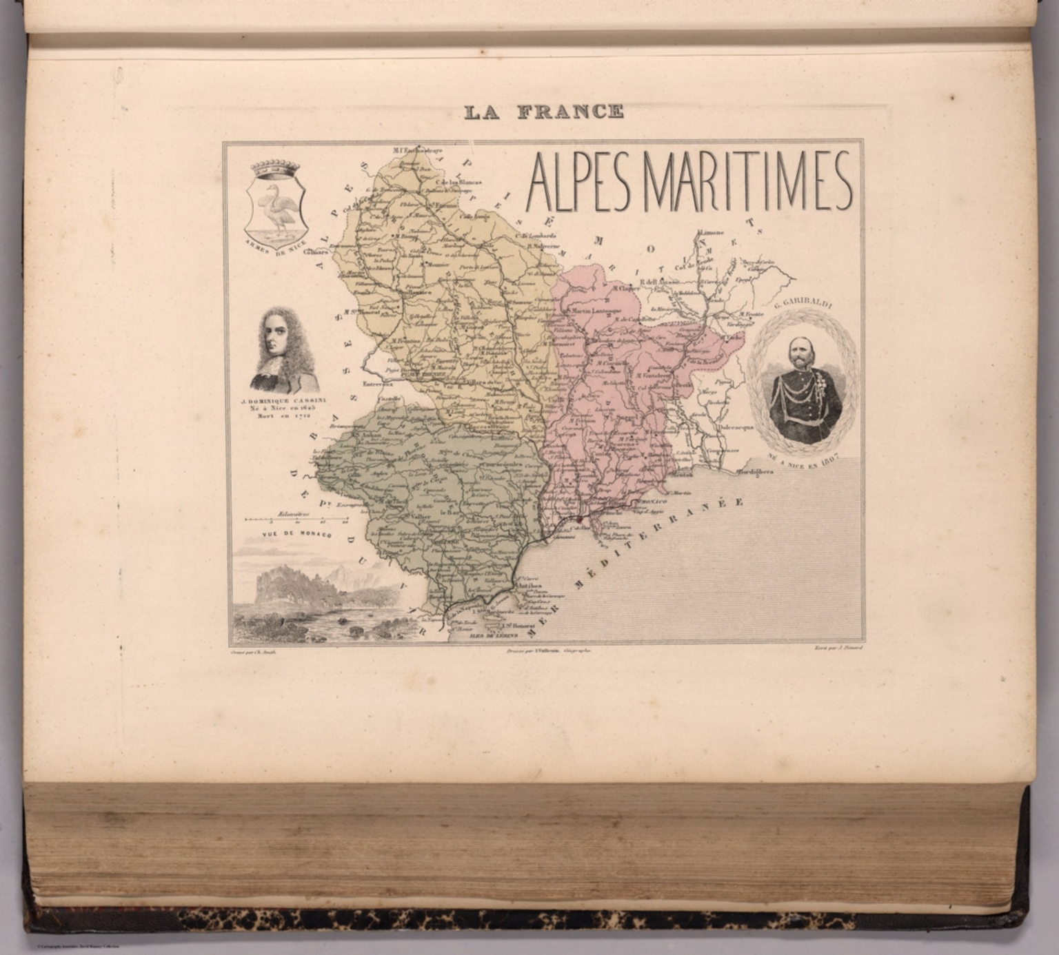 Alpes Maritimes. - David Rumsey Historical Map Collection