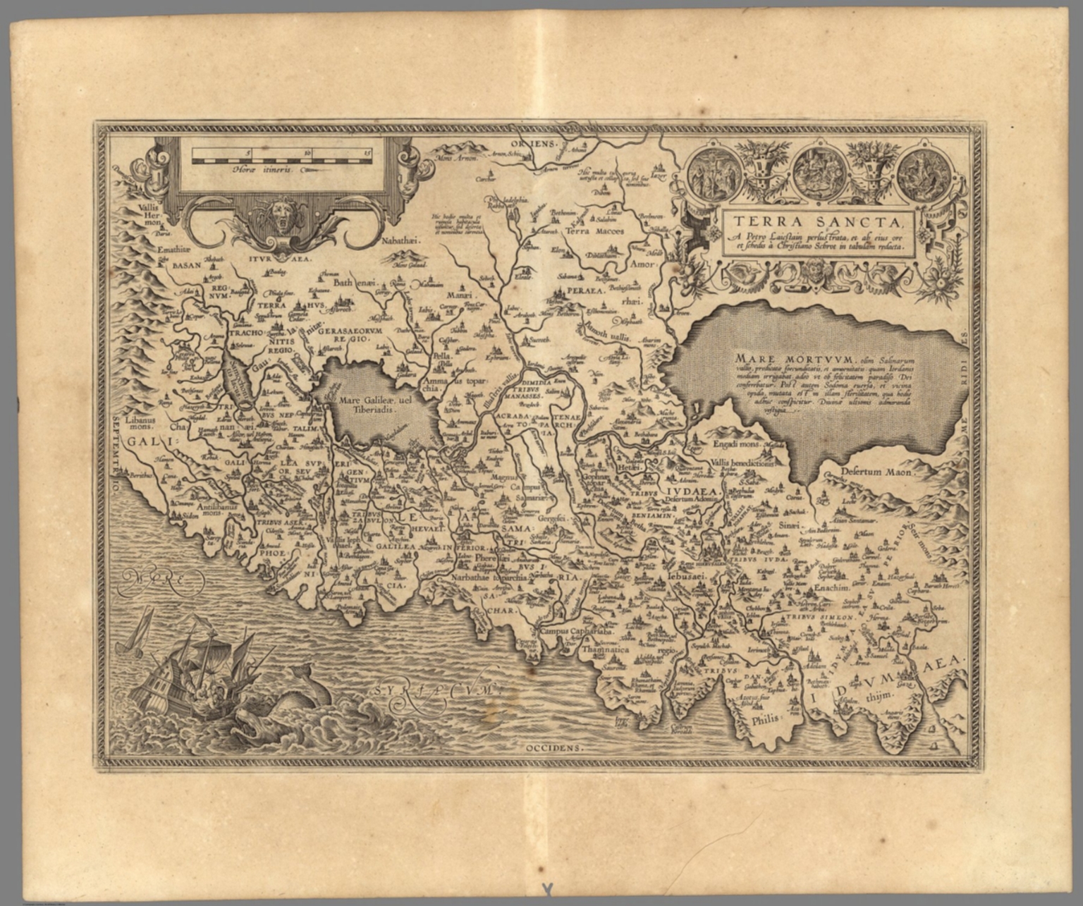 (123) Terra Sancta. - David Rumsey Historical Map Collection