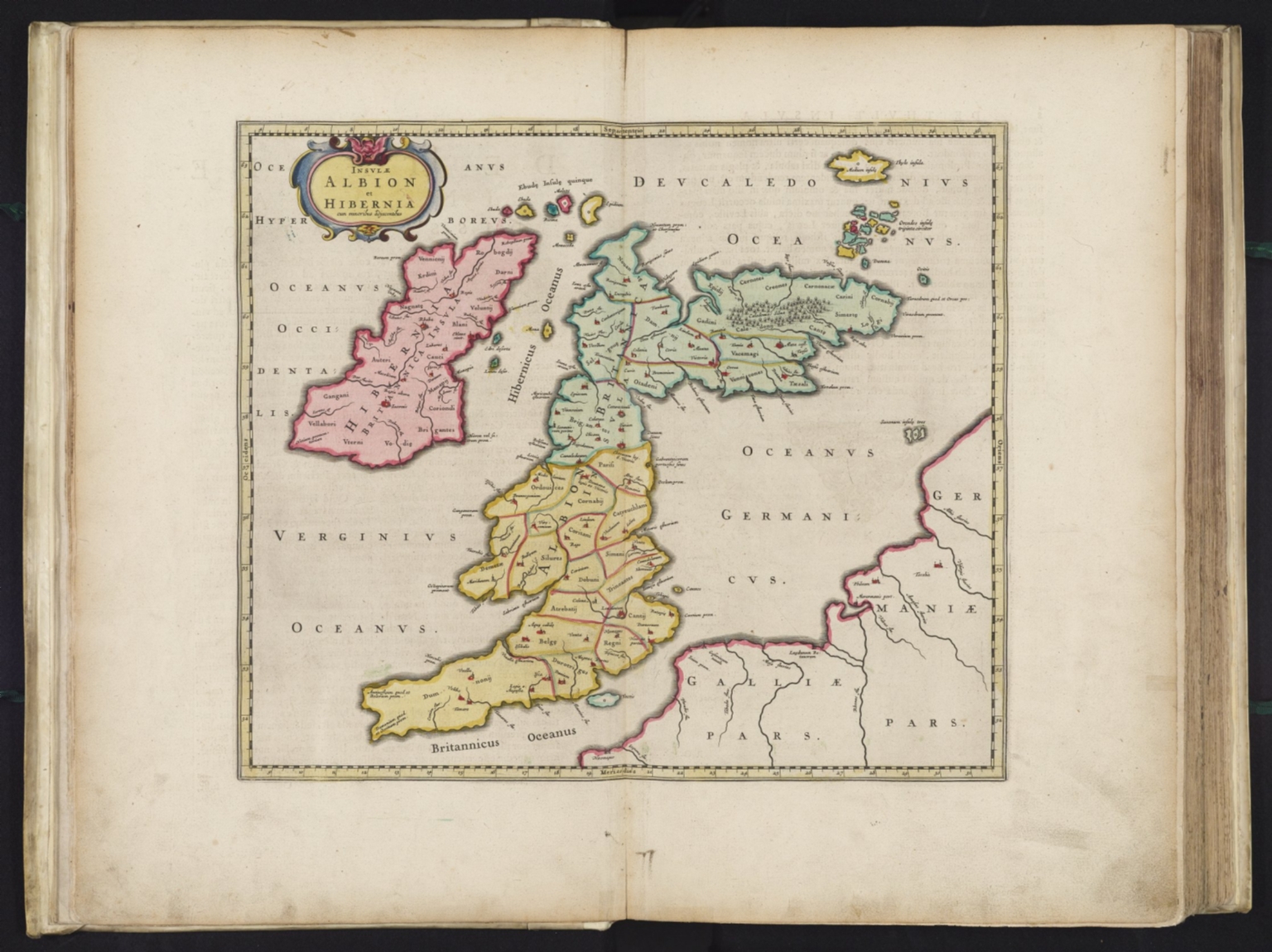 Insvlae Albion et Hibernia David Rumsey Historical Map Collection
