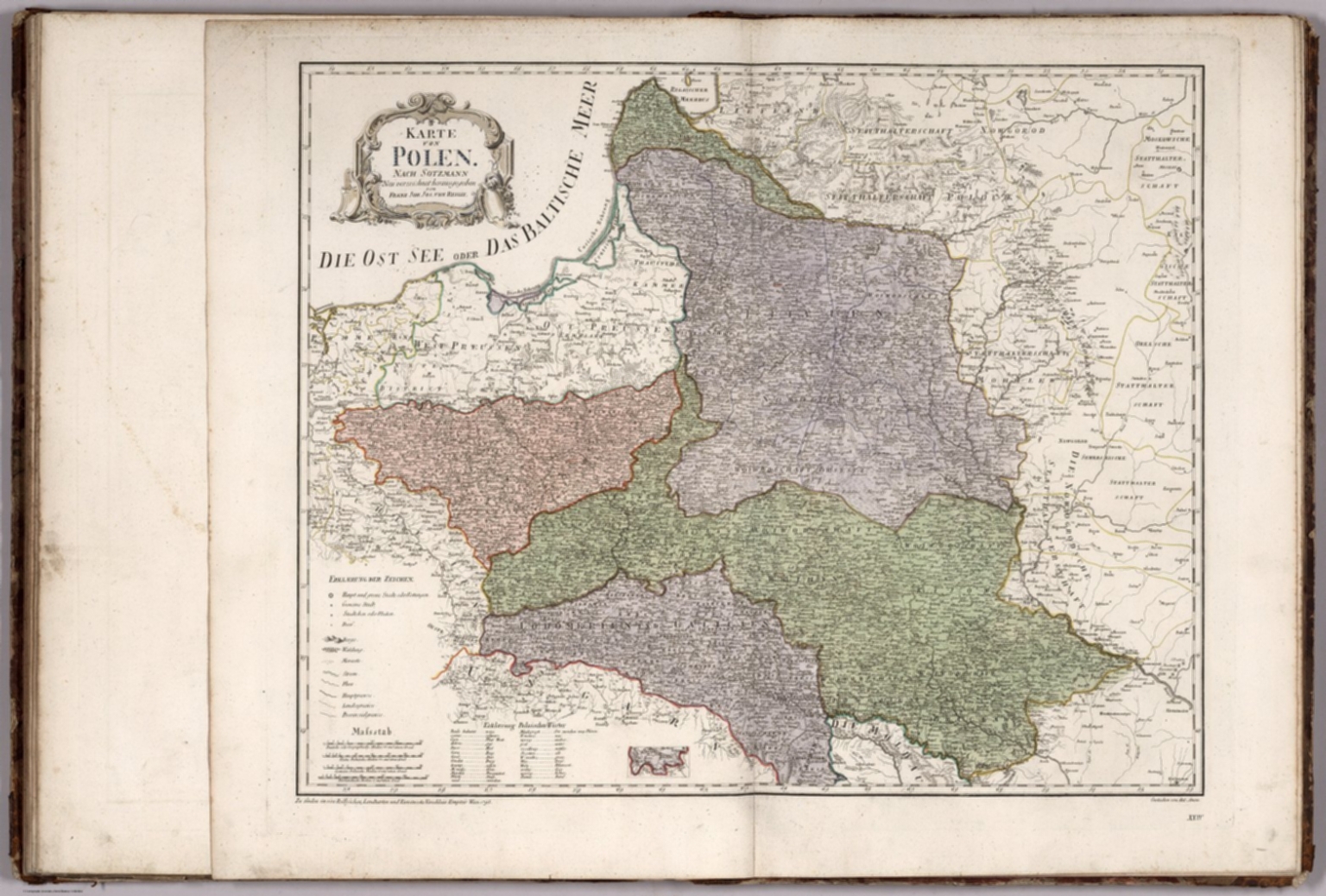 XXIV. Karte von Polen - David Rumsey Historical Map Collection