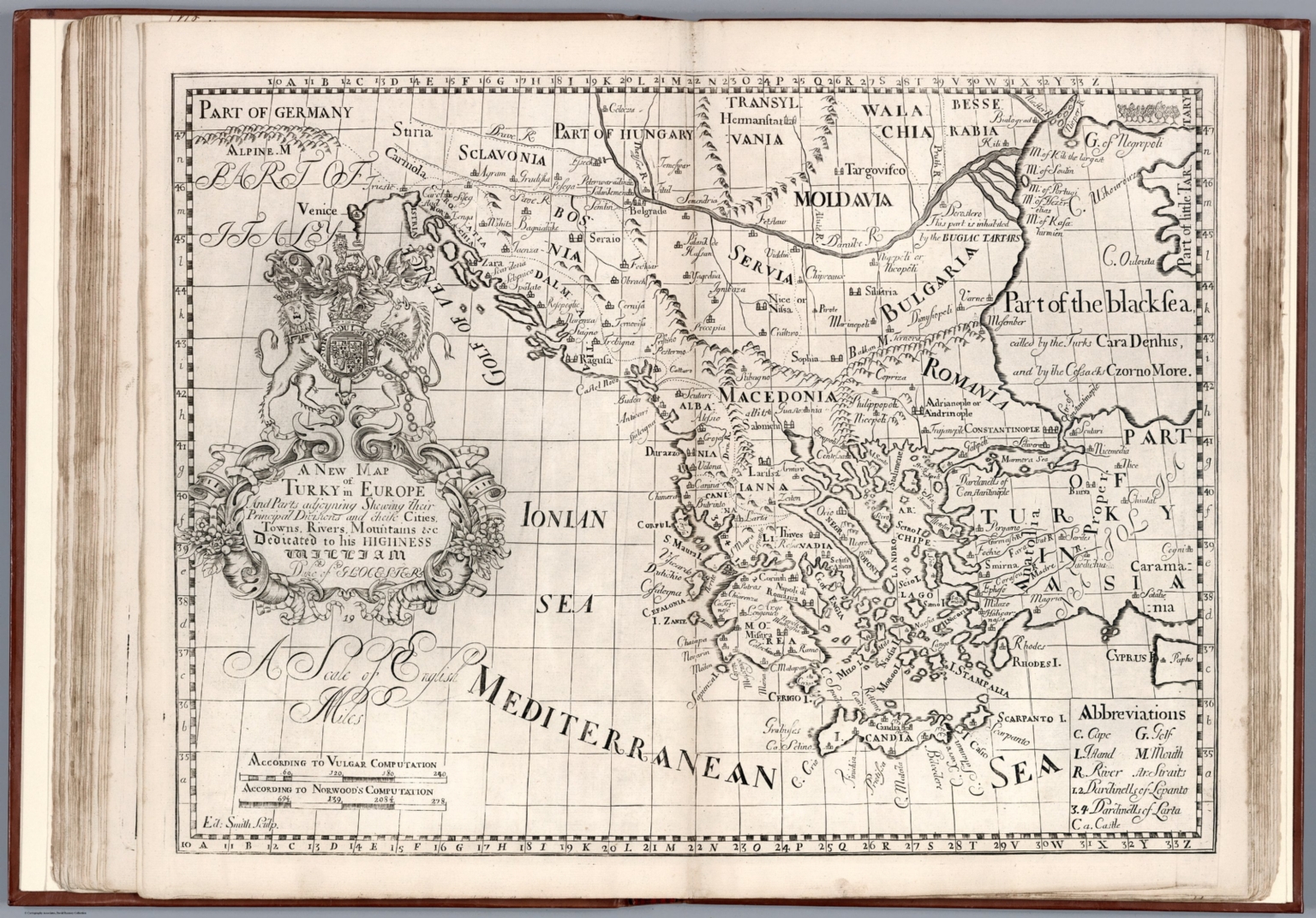 A new map of Turky in Europe - David Rumsey Historical Map Collection