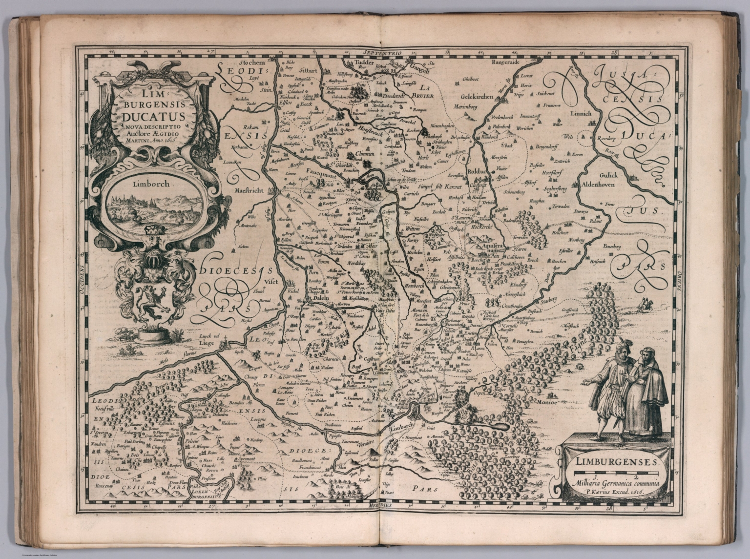 Limburgensis Ducatus. - David Rumsey Historical Map Collection